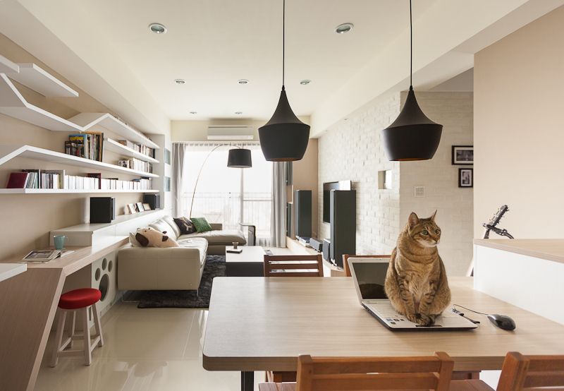 新竹一極作品刊載於知名國外設計網站 Home-Designing-The Perfact “Cat House”